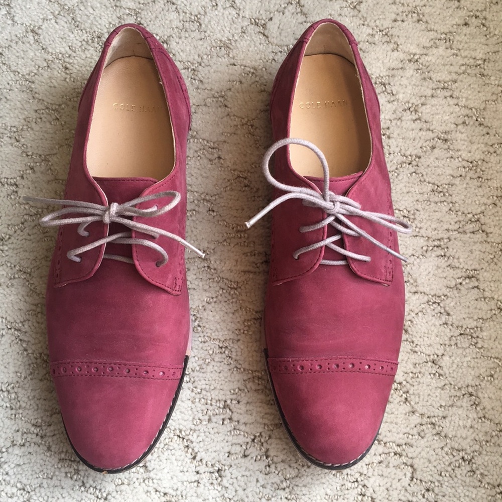Cole Haan Suede Oxfords